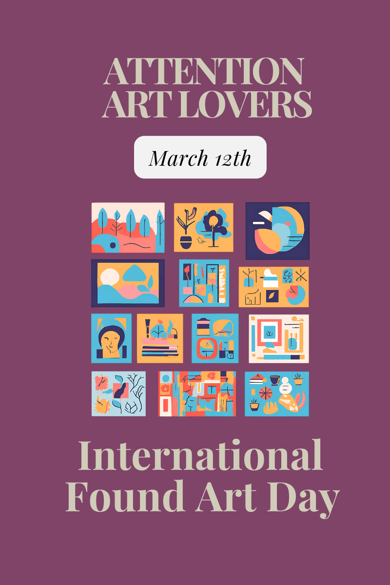 What is Found Art Day? Join the Global Art Movement